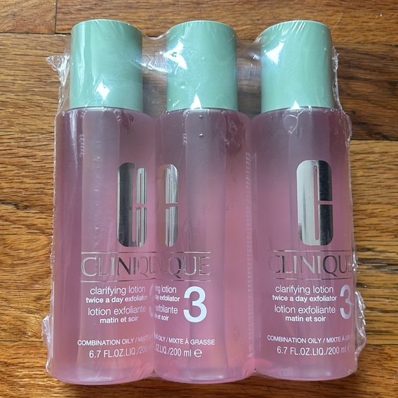 3 Pack Clinique Clarifying Lotion Step 3 - Picture 1 of 3